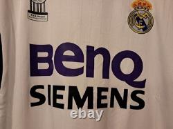 Real Madrid Player Issue Home L/S Shirt Jersey 2006/2007 No. 17 V. Nistelrooy XL