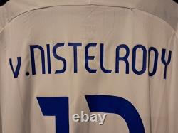 Real Madrid Player Issue Home L/S Shirt Jersey 2006/2007 No. 17 V. Nistelrooy XL