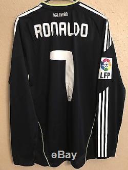 Real Madrid Player Issue Ronaldo Era Kit Formotion Lg Match Unworn Shirt Jersey