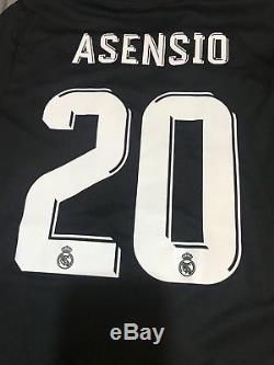 Real Madrid Player Issue Uefa Super Cup Asencio Adizero Shirt MatchUnworn Jersey