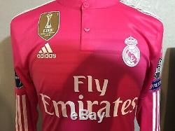 Real Madrid Prepared Kroos CL 6 Player Issue Adizero Match Unworn Football Shirt