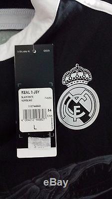 Real Madrid RMFC 2014-15 Away 3RD Football Soccer Jersey Shirt RM F49264 Dragon