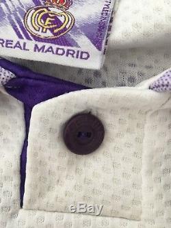 Real Madrid ROBERTO CARLOS #3 Home 1997/98 Shirt (L) Retro Football Jersey Top
