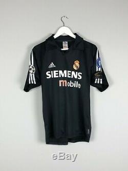 Real Madrid RONALDO #11 02/03 Away Football Shirt (S) Soccer Jersey Adidas