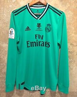 Real Madrid Ramos 2019-2020 Spain Super Cup Climachill player issue 3rd jersey