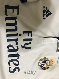 Real Madrid Ramos Ronaldo Era Player Issue Adizero 10 Shirt Match Unworn Jersey