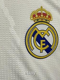 Real Madrid Ramos Spain CL Player Issue Adizero Shirt Match Unworn Jersey