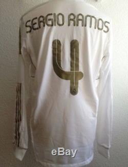 Real Madrid Ramos Spain Player Issue Formotion Jersey Match Unworn Soccer Shirt