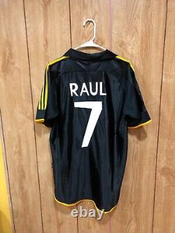 Real Madrid Raul Authentic 2000 Home Jersey Medium