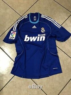 Real Madrid Raul Era Spain Player Issue Formotion Shirt Football Adidas Jersey