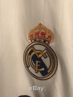 Real Madrid Raul Ronaldo Ramos Era Xl Player Issue Formotion Match Unworn Jersey