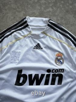 Real Madrid Ronaldo 2009 10 home La Liga jersey Size Medium