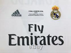 Real Madrid Ronaldo 2013-2014 UEFA Champions League Final Lisbon jersey size L