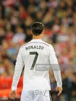Real Madrid Ronaldo 2014-2015 Champions League adizero player version jersey