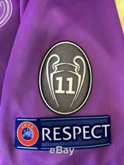 Real Madrid Ronaldo 2016-17 Champions League Final Cardiff player issue jersey