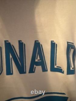Real Madrid Ronaldo 2017-2018 Home Size Medium Football Shirt Soccer Jersey LS
