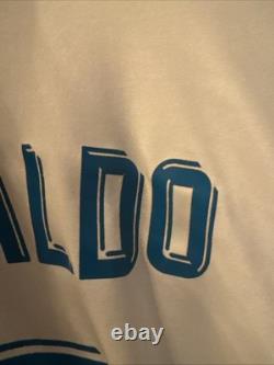 Real Madrid Ronaldo 2017-2018 Home Size Medium Football Shirt Soccer Jersey LS