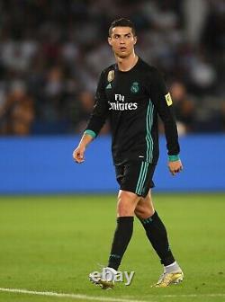 Real Madrid Ronaldo 2017 Club World Cup adizero player issue match jersey 8
