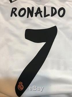 Real Madrid Ronaldo 6 Juve Player Issue Formotion Football Shirt Soccer Jersey
