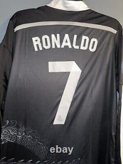 Real Madrid Ronaldo #7 14/15 UCL 3rd kit jersey NWT