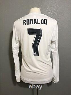 Real Madrid Ronaldo 8 Juventus CL Adizero Match Issue Football Jersey