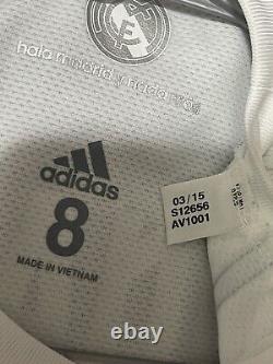 Real Madrid Ronaldo 8 Player Issue Adizero Jersey Adidas Football Shirt