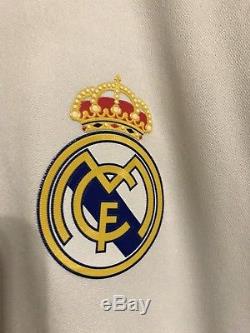 Real Madrid Ronaldo 8 Player Issue Adizero Match Unworn Shirt Football Jersey