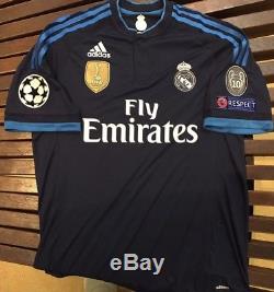 Real Madrid Ronaldo 8 Player Issue Adizero Match unworn Shirt Football Jersey