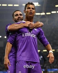 Real Madrid Ronaldo 8 Player Issue Adizero Shirt Football Jersey Cardiff