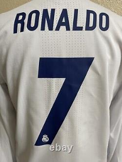 Real Madrid Ronaldo 8 Portugal CL Player Issue Adizero Shirt Football Jersey