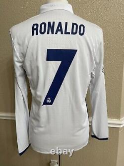 Real Madrid Ronaldo 8 World Club Japan Adidas Player Issue Adizero Jersey Shirt