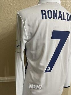 Real Madrid Ronaldo 8 World Club Japan Adidas Player Issue Adizero Jersey Shirt