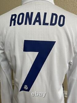 Real Madrid Ronaldo 8 World Club Japan Adidas Player Issue Adizero Jersey Shirt