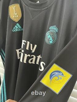 Real Madrid Ronaldo Adidas Player Issue Adizero Shirt Football Soccer Jersey