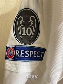 Real Madrid Ronaldo Champions League Climacool Jersey Size LG Adidas Shirt