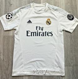 Real Madrid Ronaldo Jersey UCL Star Ball & La Décima 10 Patch Size M