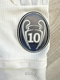 Real Madrid Ronaldo Jersey UCL Star Ball & La Décima 10 Patch Size M