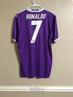 Real Madrid Ronaldo Juven Player Issue Adizero Shirt Maillot Football jersey