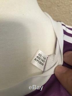 Real Madrid Ronaldo Juven Player Issue Adizero Shirt Maillot Football jersey