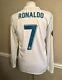 Real Madrid Ronaldo Juventus CL Adizero Prepared Match Issue Football Jersey