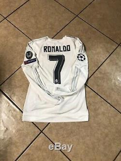 Real Madrid Ronaldo Juventus Maglia Player Issue Jersey Football Adizero Shirt
