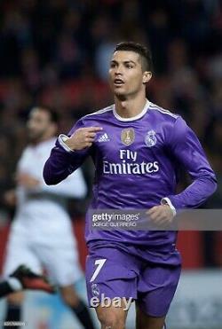 Real Madrid Ronaldo Juventus Player Issue Adizero Prepared Shirt Football Jersey