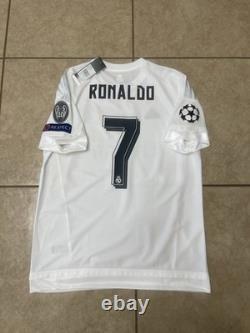 Real Madrid Ronaldo LG Climacool CL Football Shirt Adidas Jersey
