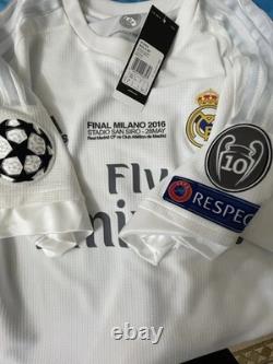 Real Madrid Ronaldo LG Climacool CL Football Shirt Adidas Jersey