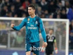 Real Madrid Ronaldo Manchester United Player Issue Adizero Shirt Football Jersey