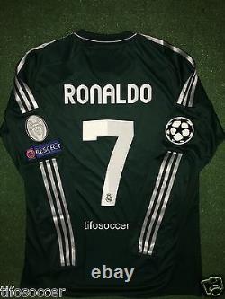 Real Madrid Ronaldo Match Unworn Shirt Champions League 2012-2013