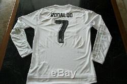 Real Madrid Ronaldo Match Worn / Issue Shirt