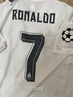 Real Madrid Ronaldo Medium Climacool Adidas CL Football Shirt Adidas Jersey