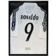Real Madrid Ronaldo Nazário Jersey Framed, Ronaldo Nazário Shirt Framed