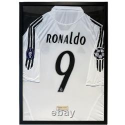 Real Madrid Ronaldo Nazário Jersey Framed, Ronaldo Nazário Shirt Framed Real Madrid Ronaldo Nazário Jersey Framed, Ronaldo Nazário Shirt Framed